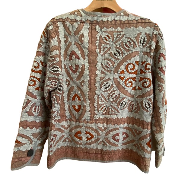 THE TERRITORY AHEAD Button Front Quilted Jacket Size SP - Picture 3 of 8